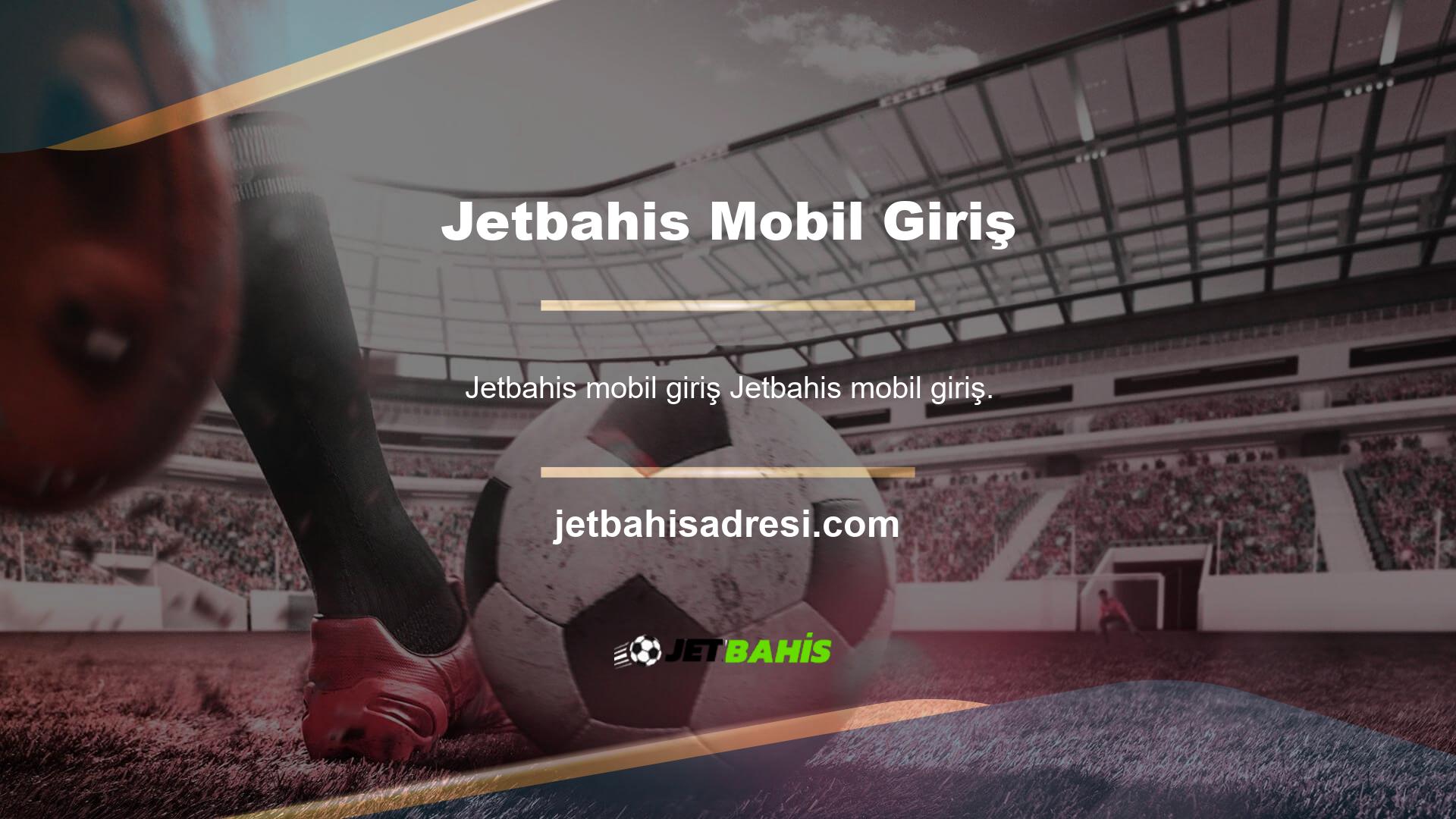 Jetbahis mobil giriş yapabilmeniz için size iki farklı uygulama aracılığıyla hizmet eder